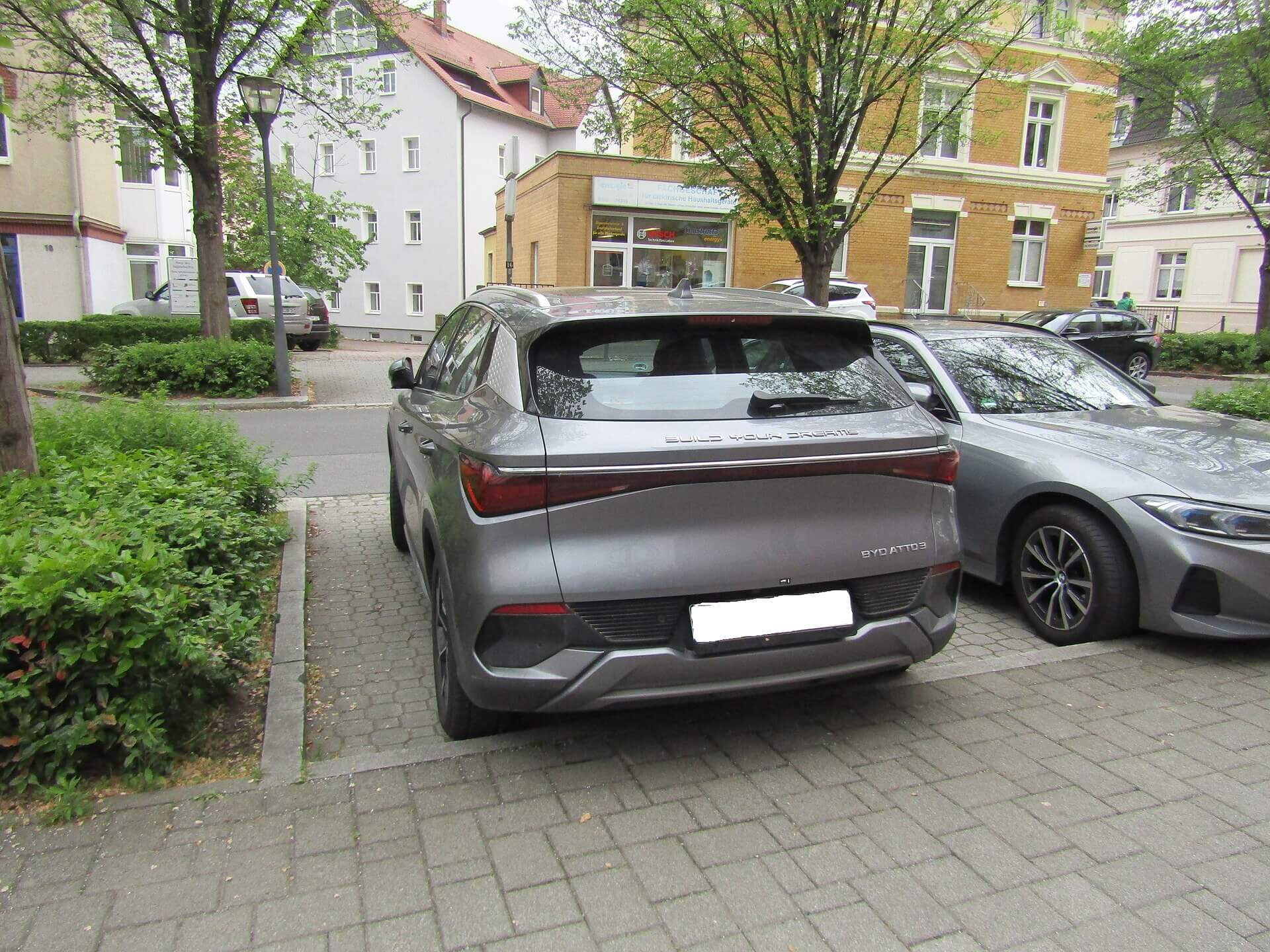 BYD Atto 3 rear view